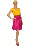 Falda Fucsia fruncida