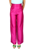 Pantalón Fucsia Ancho Pinzas