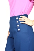 Pantalón Azul Cintura Alta