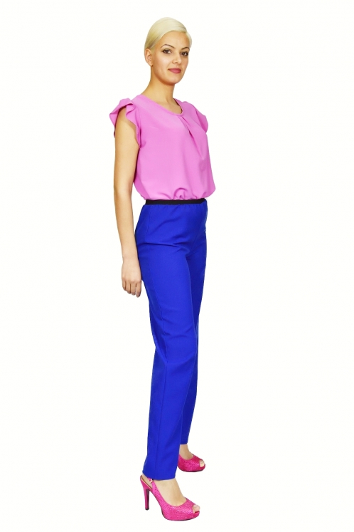 Pantalón Azúl Klein Liso