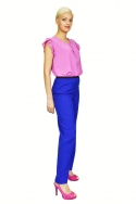 Pantalón Azúl Klein Recto