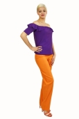 Pantalón Naranja Recto