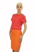 Falda Naranja