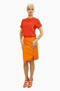 Falda Naranja