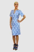 Vestido Jacquard Encaje