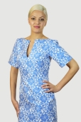Vestido Jacquard Encaje