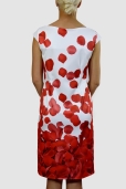 Vestido Pétalos Rojos