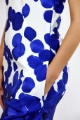 Vestido Pétalos Azules