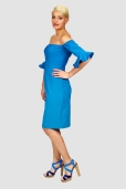 Vestido Azulón Bardot