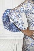 Vestido mangas Tulipán