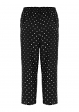 Pantalón Negro con Lunares