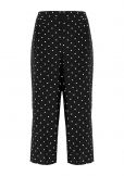Pantalón Negro con Lunares