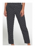 Pantalón Negro con Lunares