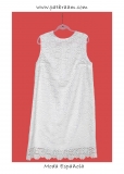 Vestido Blanco Guipur
