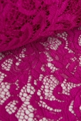 Vestido Encaje Fucsia