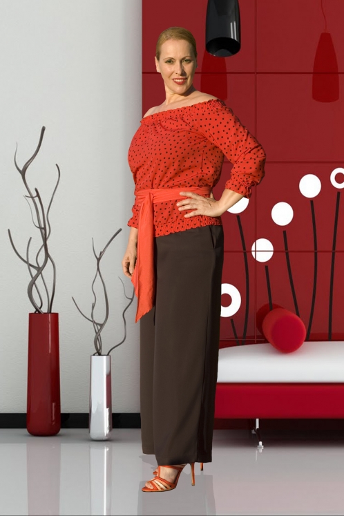 Pantalón Negro Palazzo