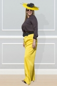 Pantalón Palazzo Amarillo