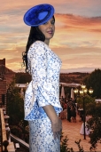 Vestido mangas Tulipán